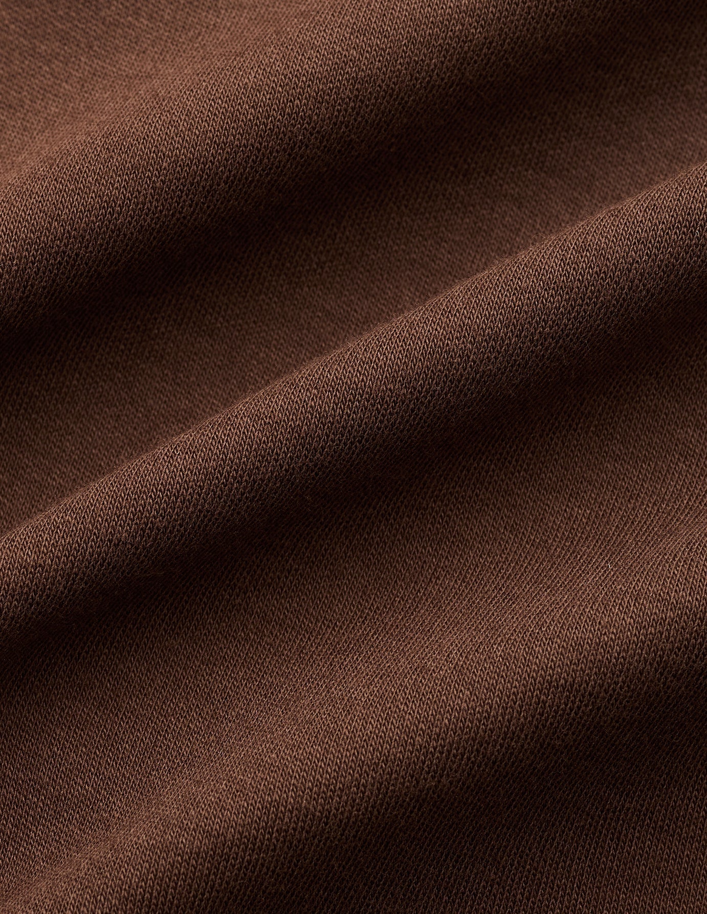 Heavy Box Fit T-shirt Saddle Brown